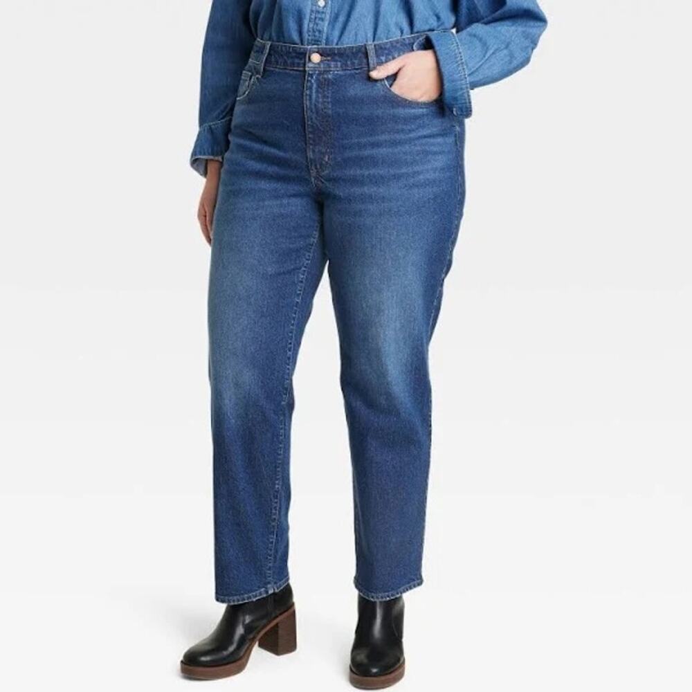 UNIVERSAL THREADS NWT $32 High Rise 90's Slim Leg Comfort Stretch Size 17 - Picture 2 of 13